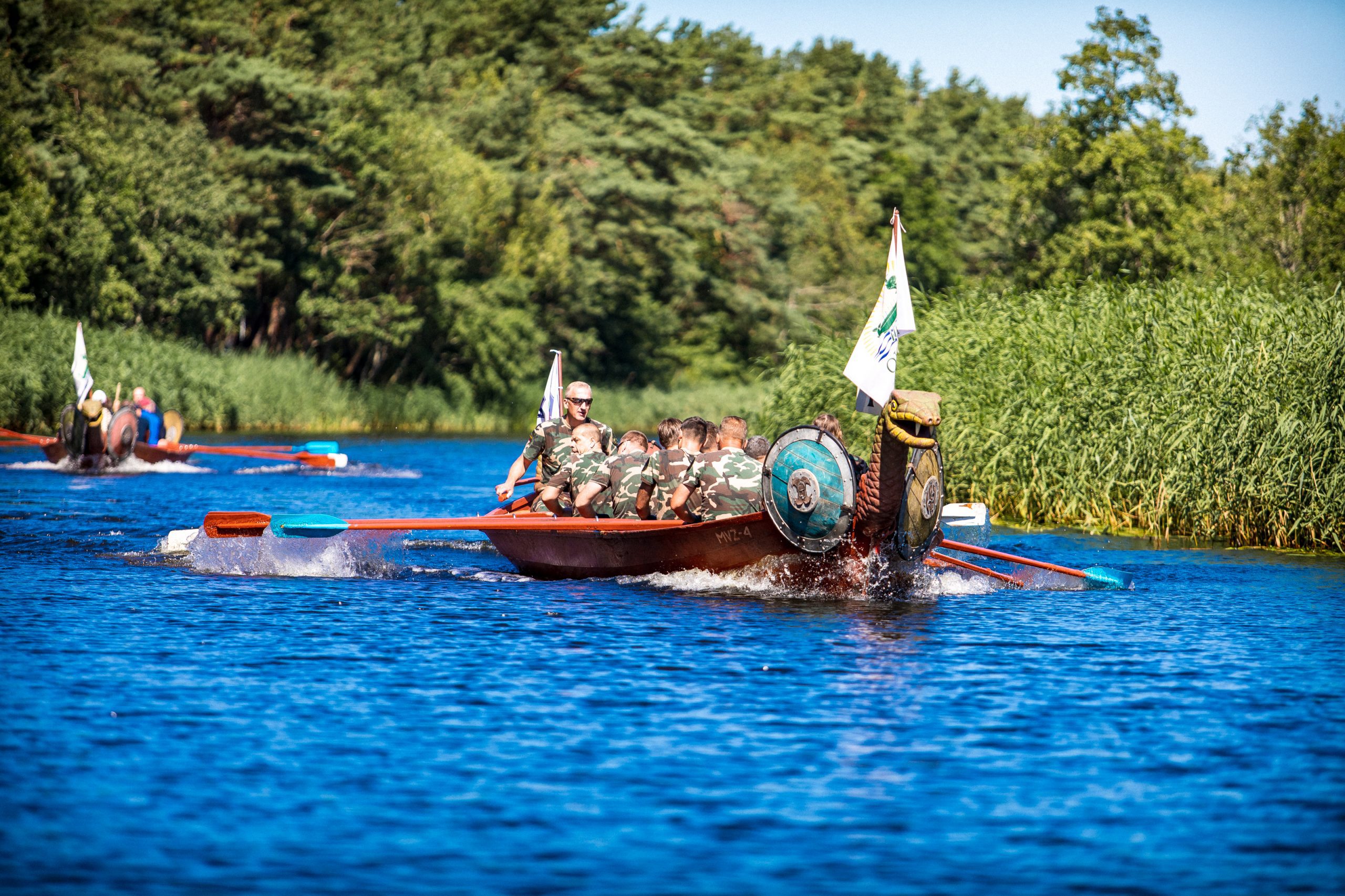 KVIETIMAS DALYVAUTI „VIKINGŲ“ LAIVŲ LENKTYNĖSE PALANGOJE (Šventosios seniūnijoje)