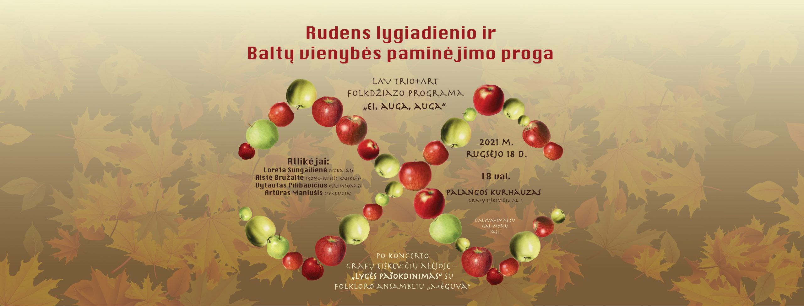 Rudens lygiadienio ir Baltų vienybės dienos paminėjimas