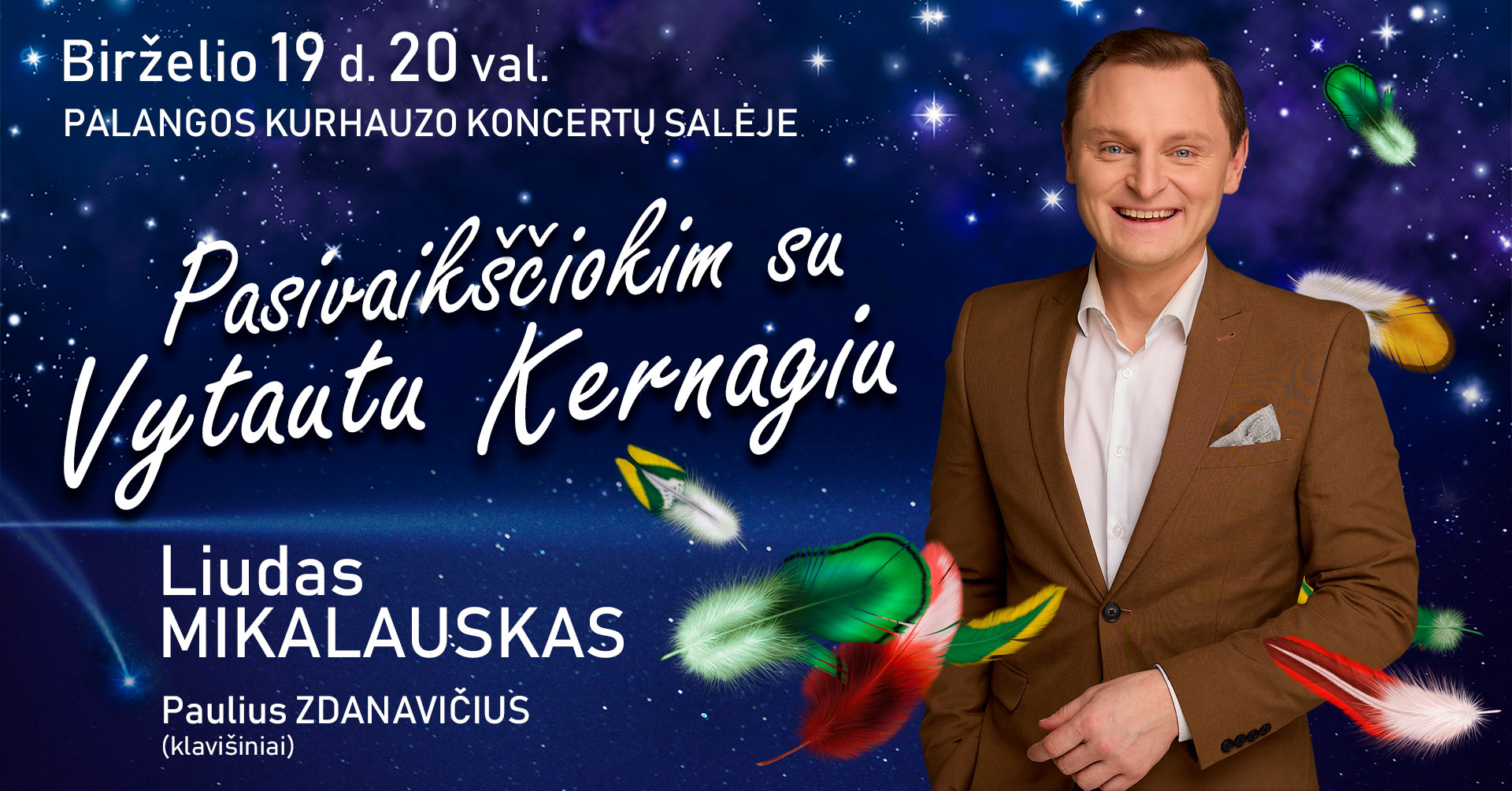 Pasivaikščiokim su Vytautu Kernagiu