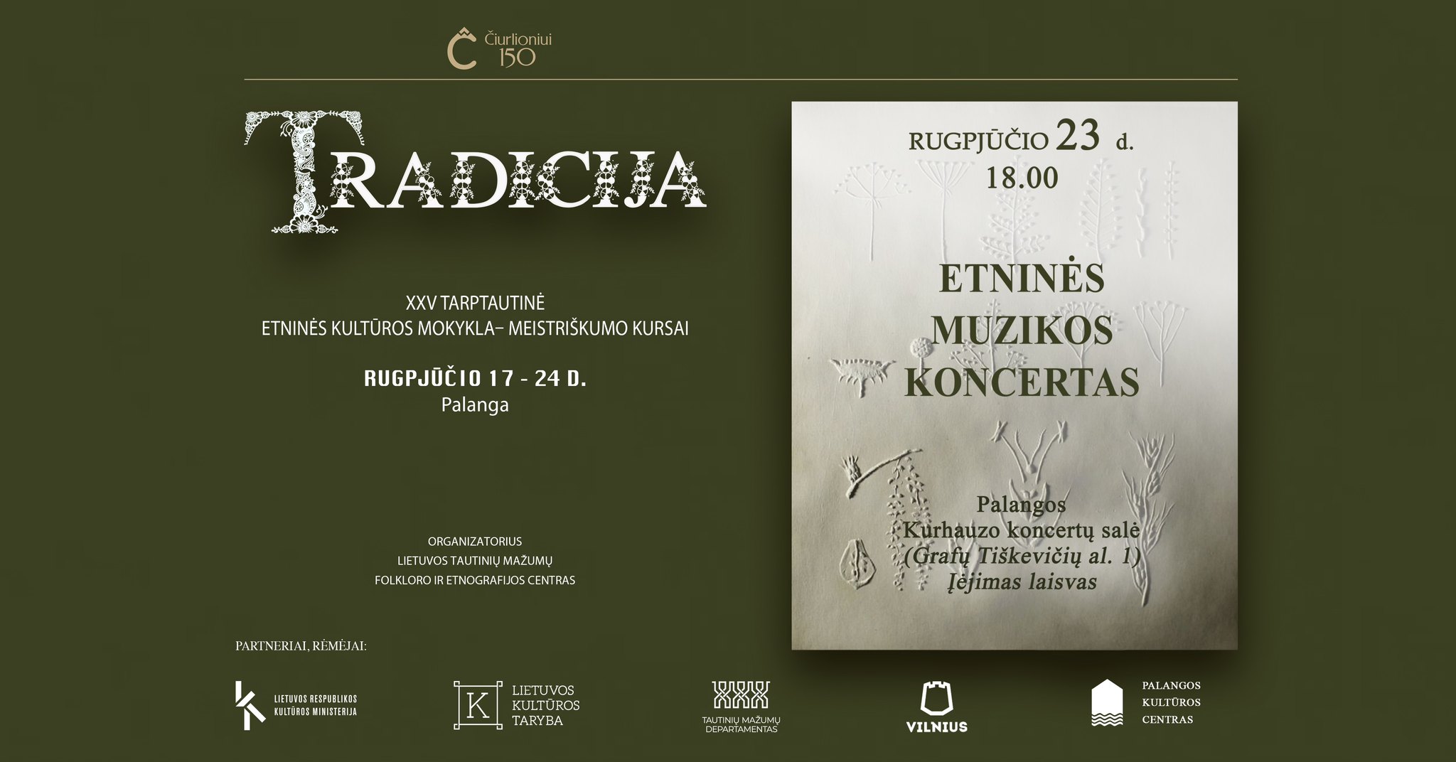 Etninės muzikos koncertas