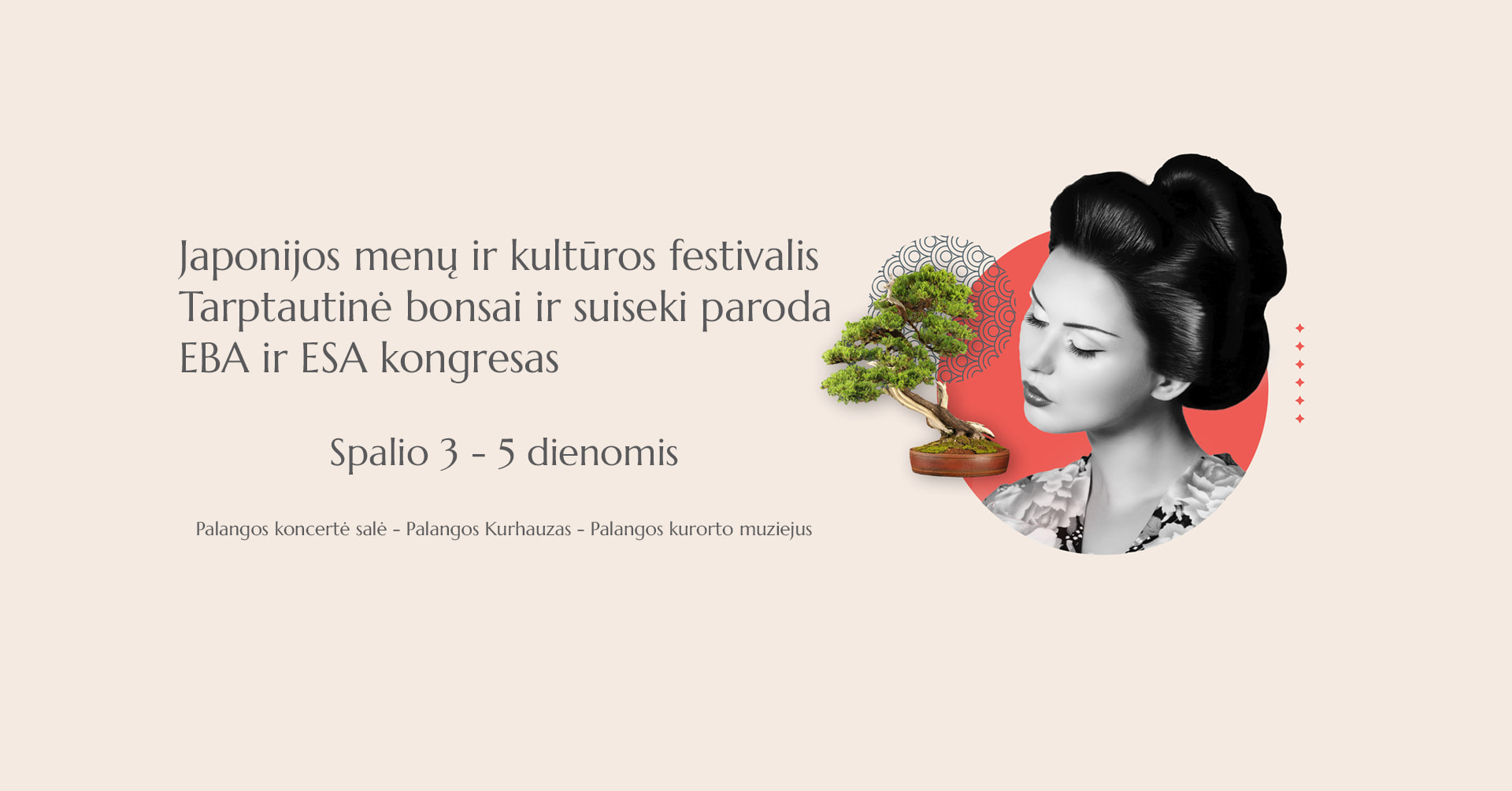 Japonijos menų ir kultūros festivalis 2025. Tarptautinė bonsai paroda