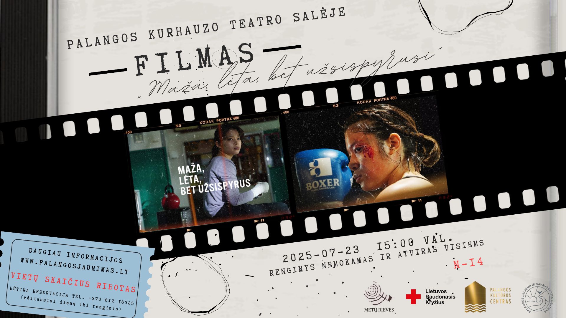 Filmas kurhauze || „Maža, lėta, bet užsispyrusi”
