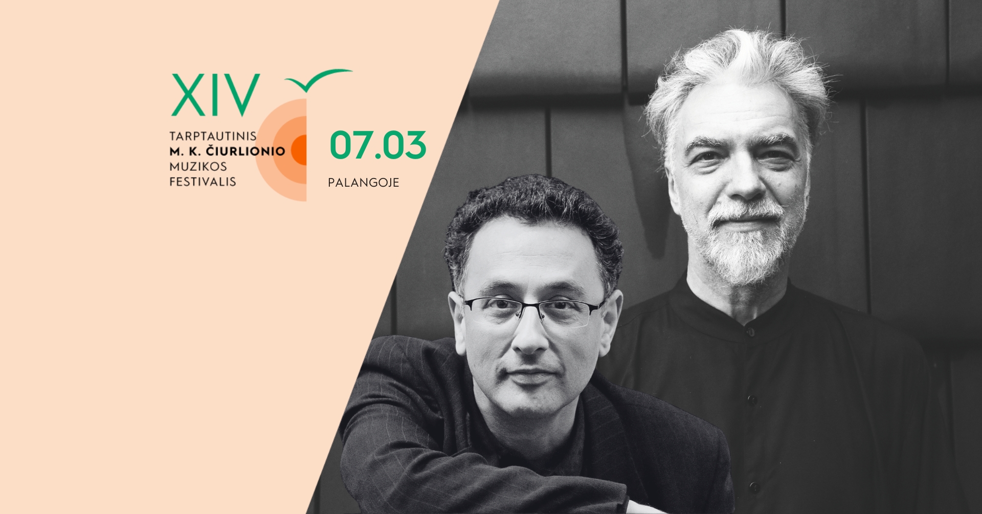 MKČ26: festivalio atidarymo koncertas / Petras Geniušas ir Fali Pavri