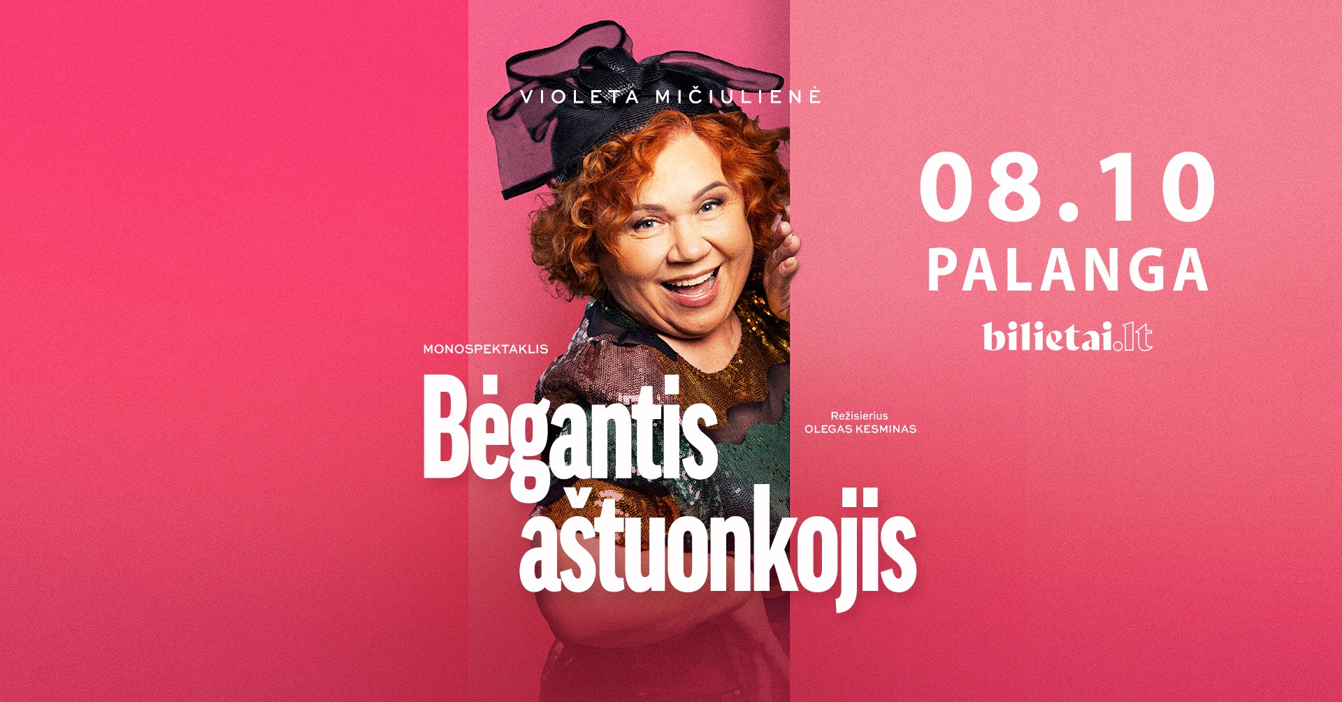 PREMJERA! Monospektaklis „BĖGANTIS AŠTUONKOJIS“