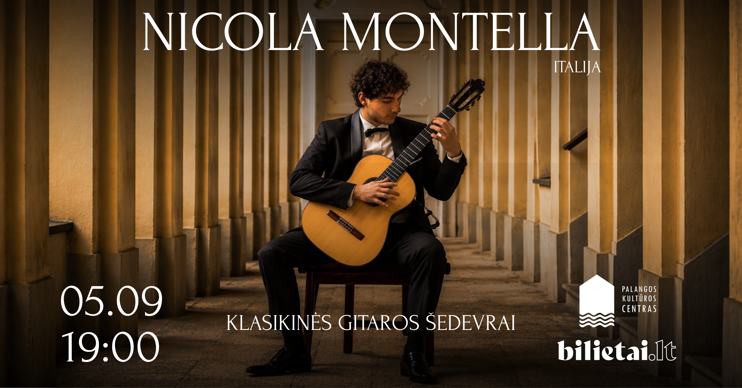 Nicola Montella (Italija) – klasikinės gitaros šedevrai