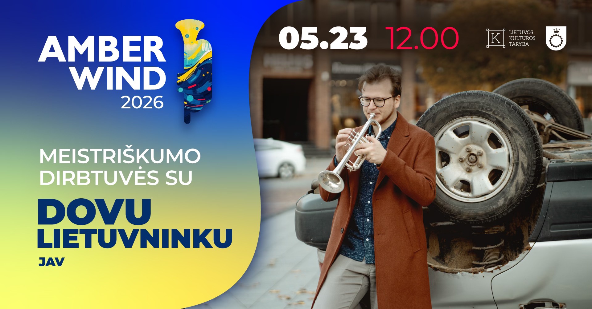 Meistriškumo dirbtuvės su Dovu Lietuvninku (JAV) | AMBER WIND 2026