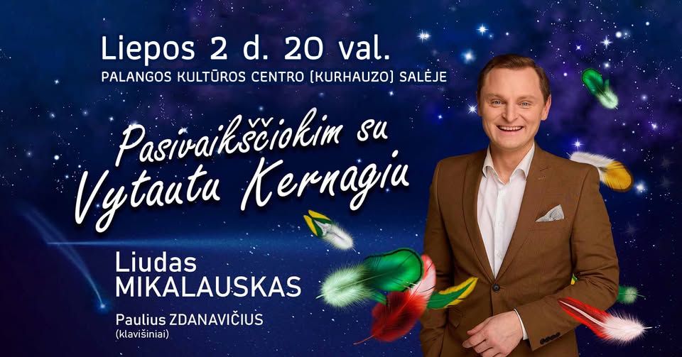 Pasivaikščiokim su Vytautu Kernagiu