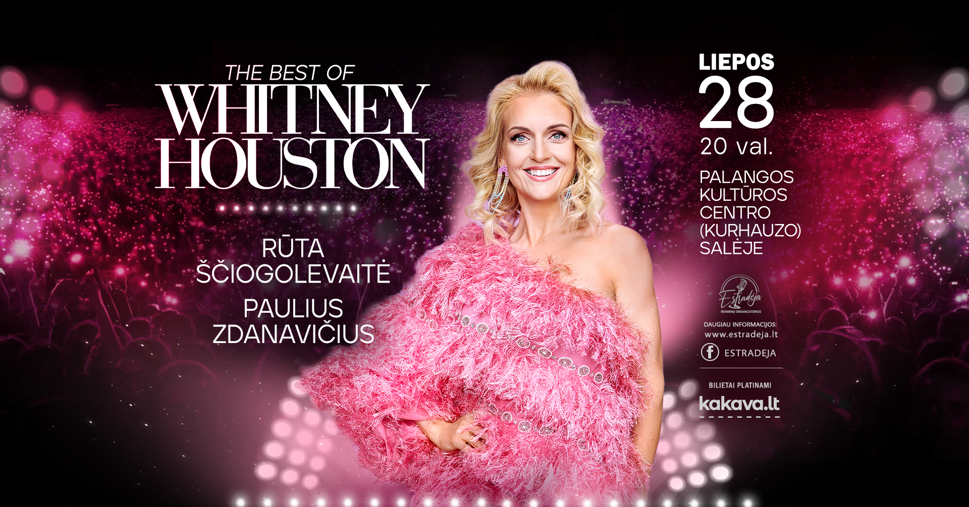 RŪTA ŠČIOGOLEVAITĖ – The Best of Whitney Houston