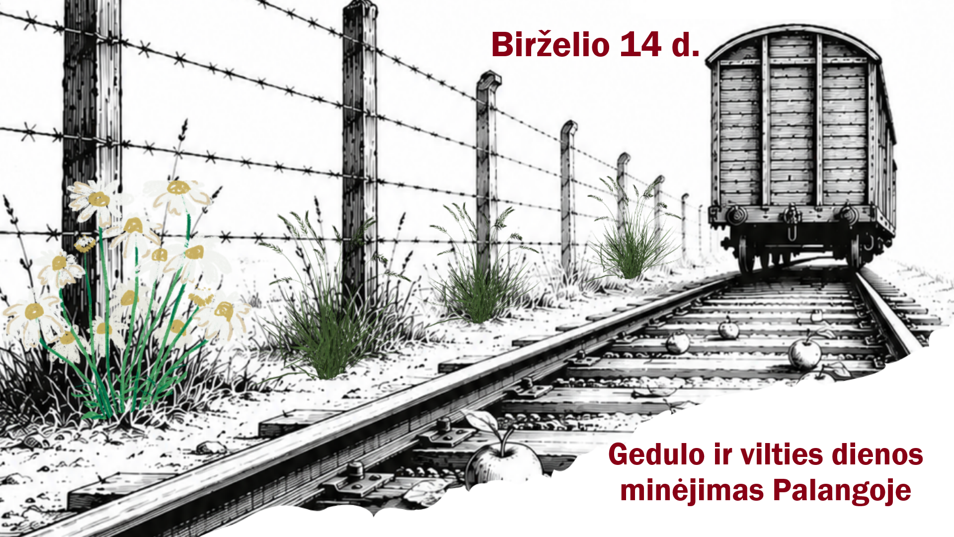 Gedulo ir Vilties dienos minėjimas Palangoje