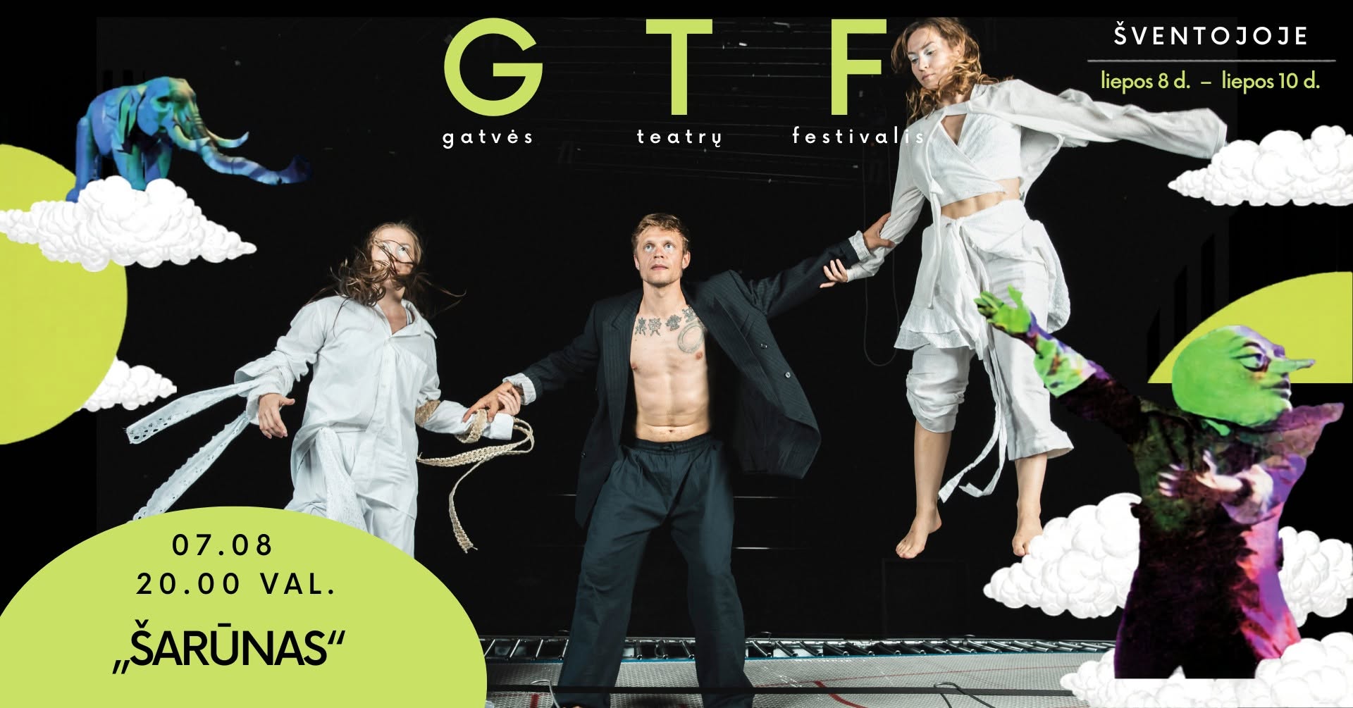 GTF 2026| „Šarūnas“ – šiuolaikinio cirko ir teatro spektaklis pagal V. Krėvės dramą