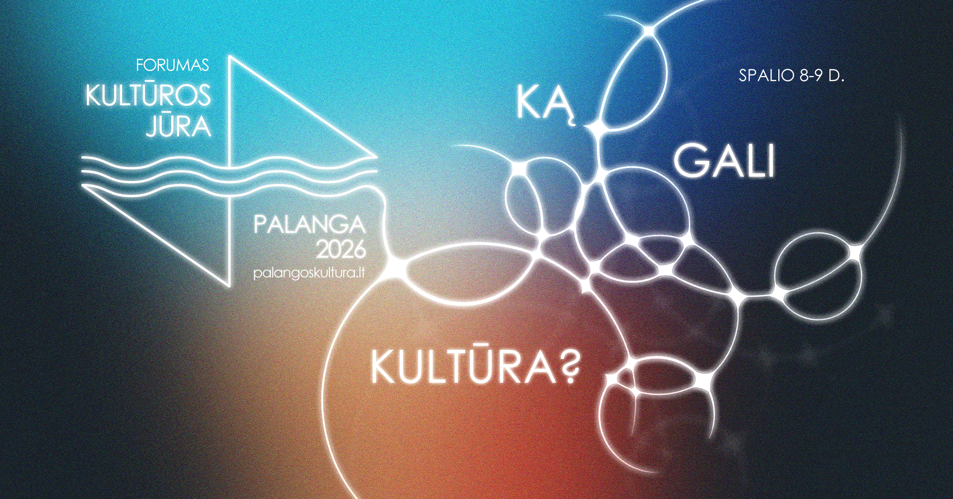 Forumas „Kultūros jūra: Panirti. Išnirti. Atsinaujinti. 2026“
