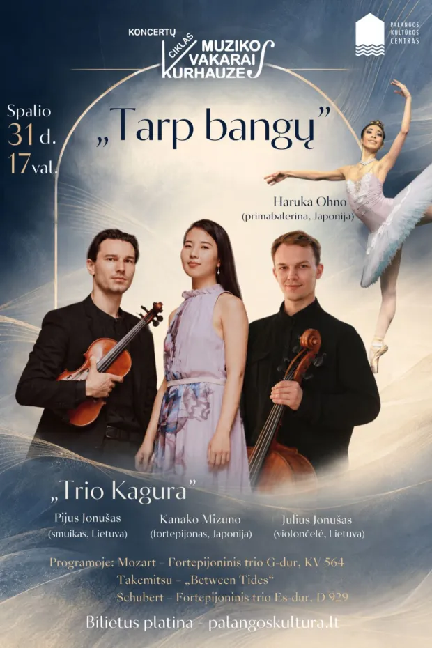 „Muzikos vakarai kurhauze“. Koncertas „Tarp bangų“